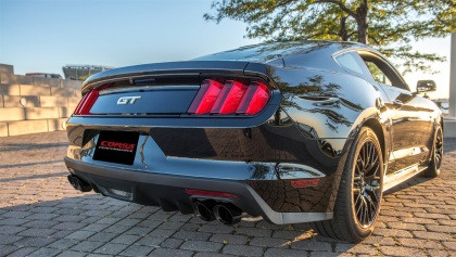 14334BLK Corsa Sport 3.0" Axle-Back Exhaust w/ 4.0" Twin Black Tips - Ford Mustang Fastback GT 5.0L V8 2015-2017