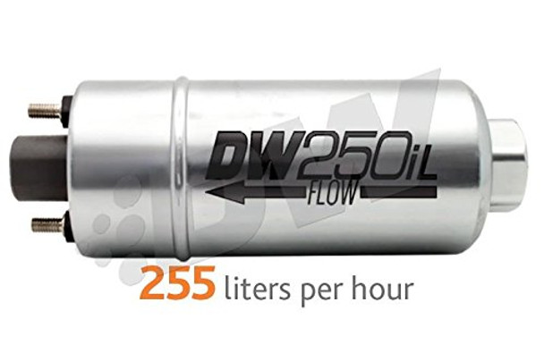 DeatschWerks  DW250iL 250LPH In-Line External Fuel Pump, No Mounting Brackets - Universal