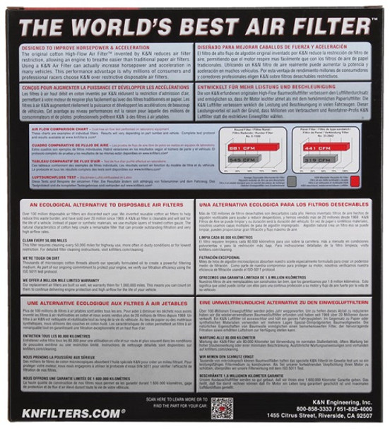 33-2795 K&N Replacement Air Filter