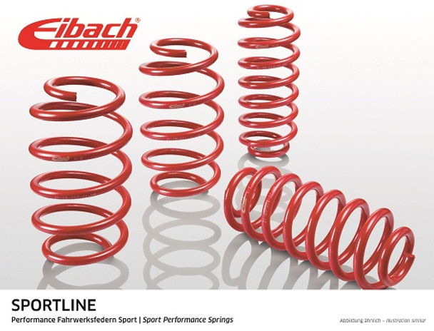 E20-20-031-01-22 Eibach Sportline Lowering Springs 40/40mm - BMW F30, F32, F36 3 & 4-Series RWD 12-18