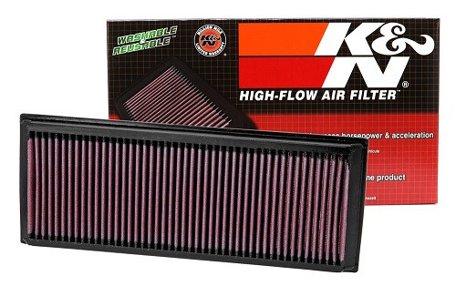 K&N Sport Air Filter 33-2865 – Fits VW Tiguan 1.4/2.0 2007-2015 – Rectangle Cotton Performance Filter