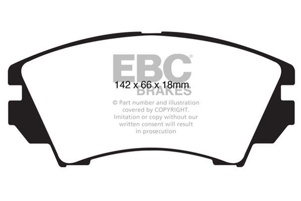 DP42014R EBC Yellowstuff Street and Track Brake Pads (FRONT)