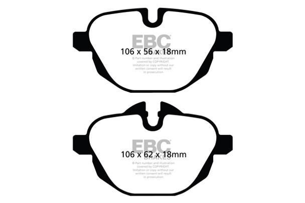 DP22047 EBC Greenstuff 2000 Series Sport Brake Pads (REAR)