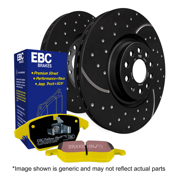PD13KR148 EBC Brake Pad & Disc Kit (Rear)