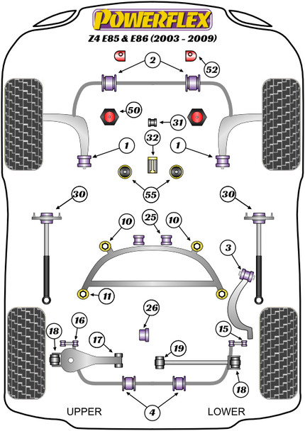 PFF5-4650 Powerflex Engine Mount