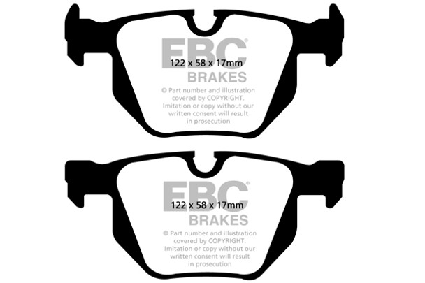 DP21588 EBC Greenstuff 2000 Series Sport Brake Pads (REAR)
