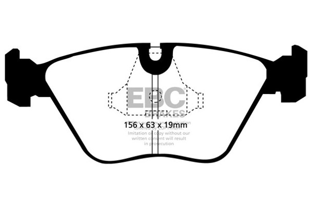 DP4689R EBC Yellowstuff Street and Track Brake Pads (FRONT)