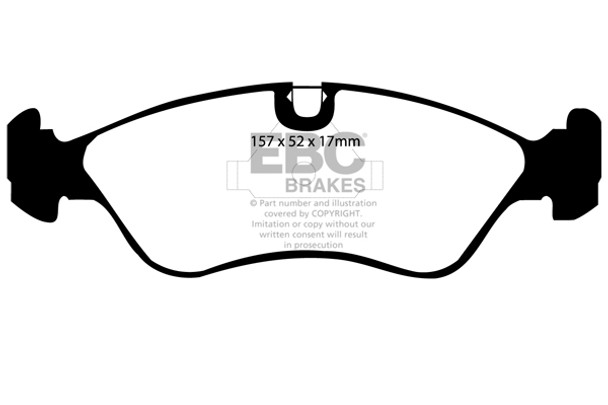 DP21207 EBC Greenstuff 2000 Series Sport Brake Pads