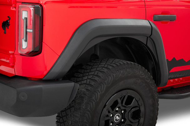 4970101 Bestop Black Off Road Style Fender Flares Set of 4 - Ford Bronco 4-Door 2021-2027