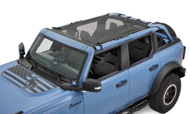 5242311 Bestop Safari Bimini Access Top (Mesh) - Ford Bronco 4-Door 2021-2027