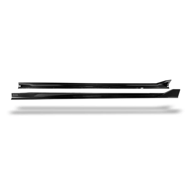 RevoZport Carbon Fiber Side Skirts for BMW M2 F87