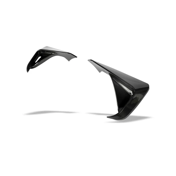 RevoZport Carbon Fiber Bumper Inserts for BMW M2 Competition F87