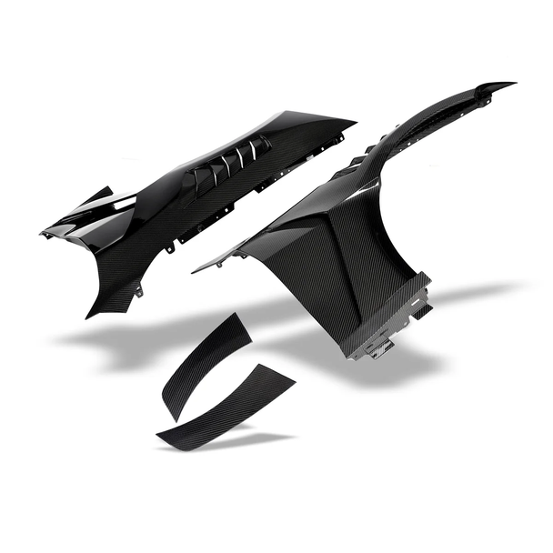 RevoZport Carbon Fiber Side Fenders for BMW M4 G82