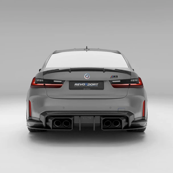 RevoZport Stainless Steel Tailpipe Tips for BMW M2 G87, BMW M3 G80/G81, BMW M4 G82/G83