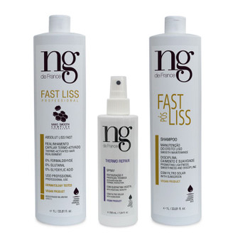 NG de France Fast Liss Straightening Hair Combo