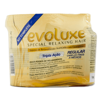 Evoluxe Hair Relaxer Regular - Complete Kit