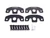BWC INFINITY POLARIS GRIPPER SKI SAVER / BRACE - ALUMINUM