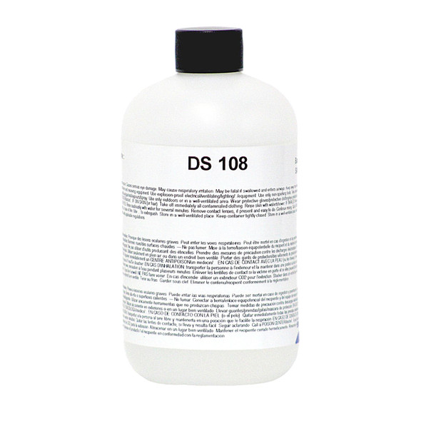 CLEANING SOLVENT DS-108 16OZ PINT BOTTLE W/BC