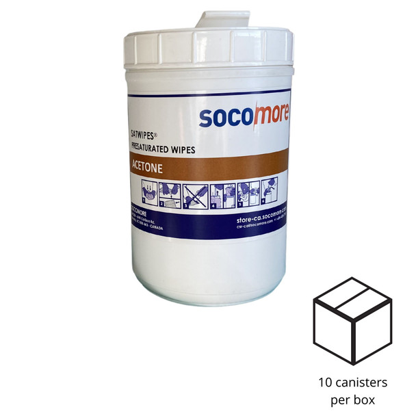 ACETONE CANISTERS 6X9" 10/BOX