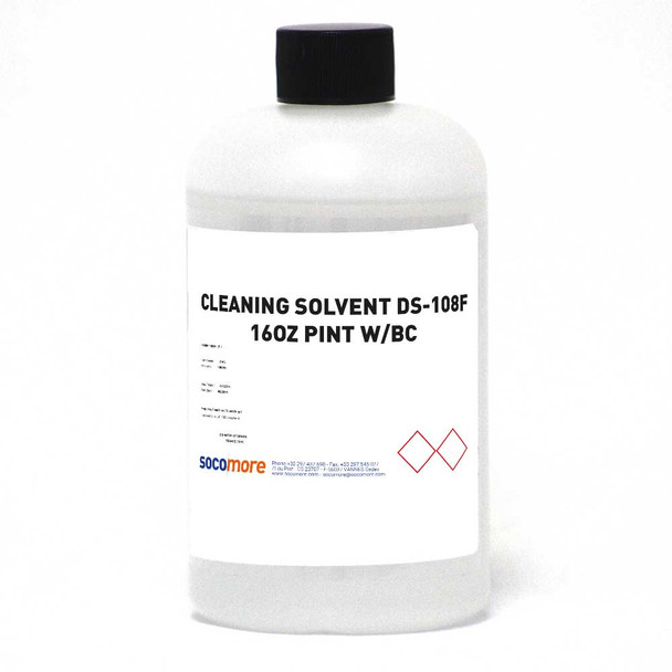 CLEANING SOLVENT DS-108F 16OZ PINT W/BC