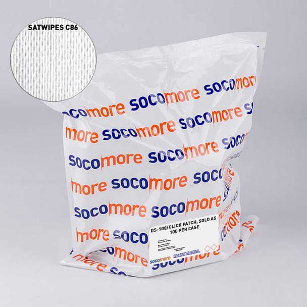 CLEANING SOLVENT-BASED WIPES DS-108/CLICK PATCH 100PER CASE
