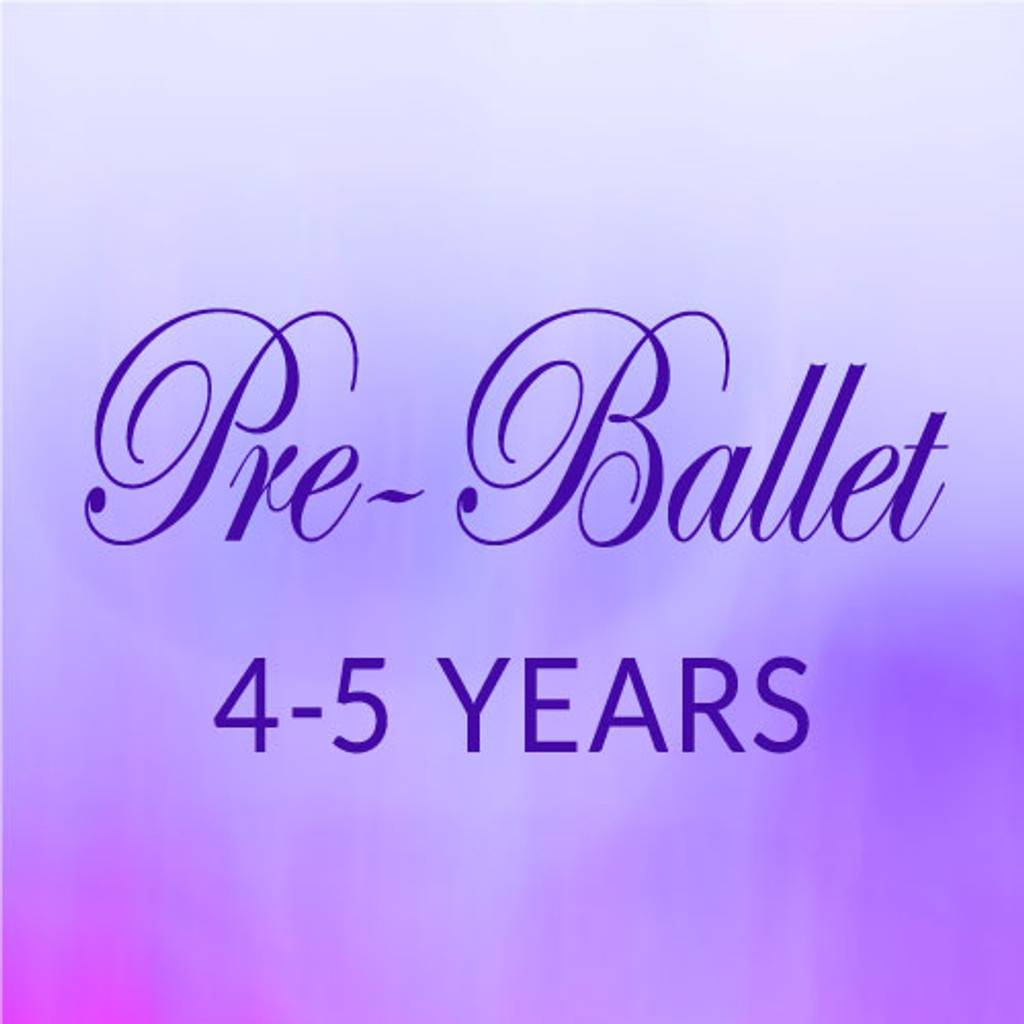 Fri. 2:30-3:15,  Pre-Ballet, 4-5 yrs. - Second Session 2022