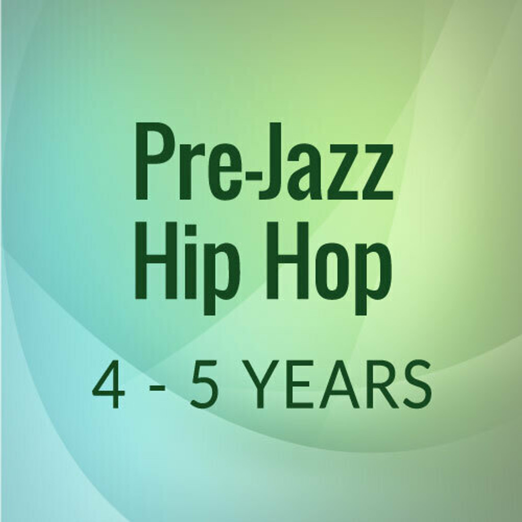 Wed. 3:15- 3:45 Pre-Jazz/Hip Hop, 4-5 yrs. - Academic Year 2023-'24