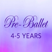 Fri. 1:30-2:15, Pre-Ballet, 4-5 yrs. - Academic Year 2022-'23