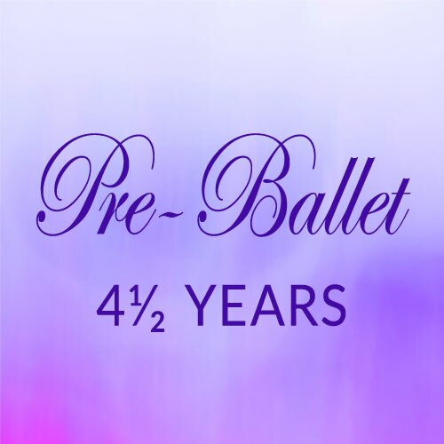 Fri. 1:30- 12:15, Pre-Ballet, 4-1/2 yrs. - Spring