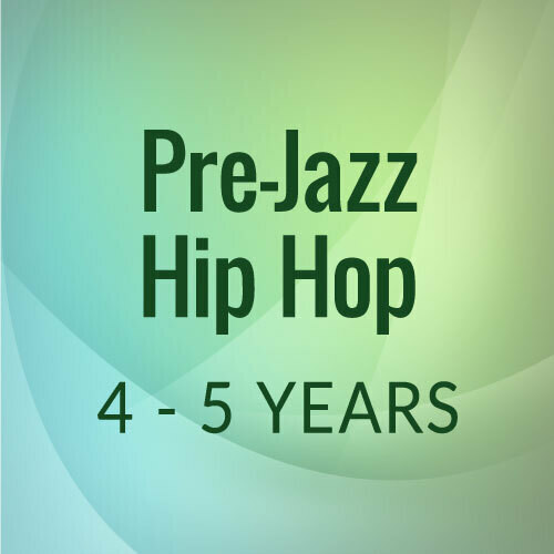 Thurs. 3:00- 3:30 Pre-Jazz/Hip Hop, 4-5 yrs. - Academic Year 2025-'26
