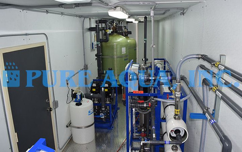 Sistema de Ósmosis Inversa Móvil para Agua Potable 57,000 GPD - Nigeria
