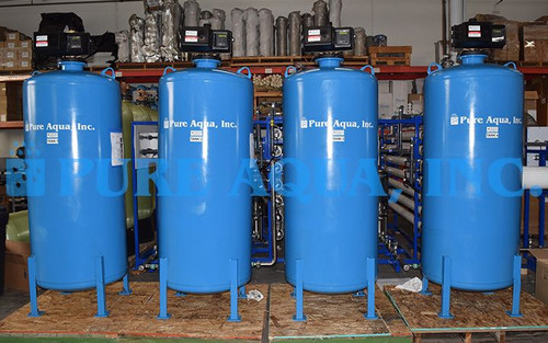 Sistema de Filtración Comercial para Eliminar Hierro y Turbidez 2 x 35 GPM - Bangladesh