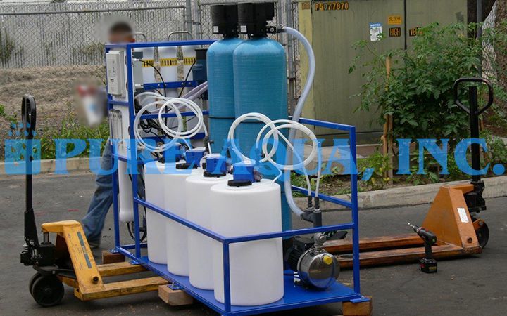 Unidad Comercial Ósmosis Inversa para Agua Salobre 6,000 GPD - Libia