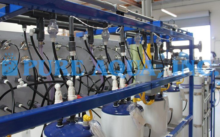 Sistema de Ósmosis Inversa de Doble Paso 9,000 GPD - Jordania