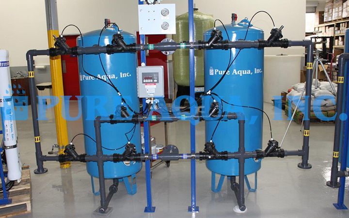 Sistema de Ósmosis Inversa de Doble Paso 9,000 GPD - Jordania