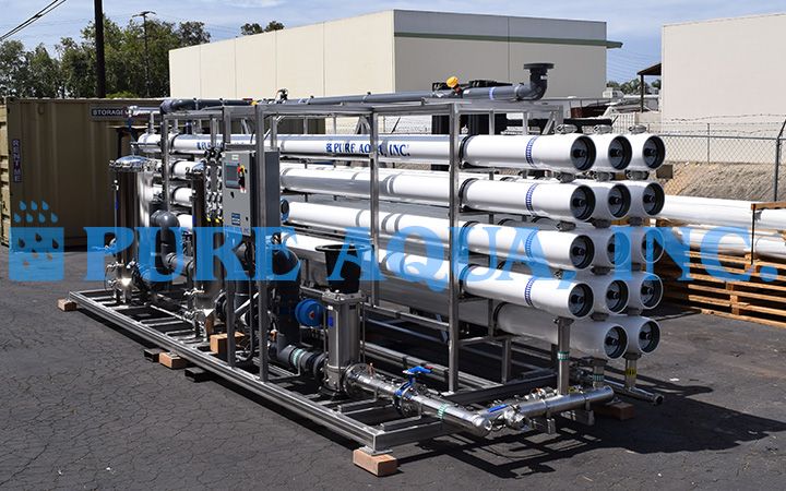 Planta Industrial de Ósmosis Inversa Para Tratar Aguas Residuales Recuperadas 400,000 GPD - Egipto