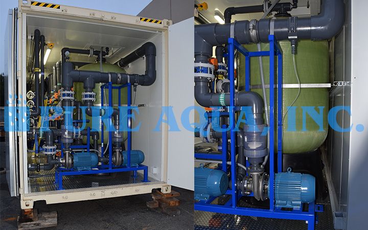 Sistema de Osmosis Inversa Para Agua de Mar en Contenedor 100,000 GPD - Venezuela - Imagen 2