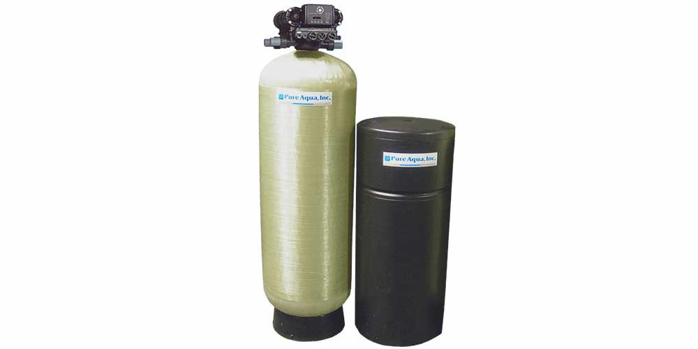 Sistema de filtración de agua comercial con válvula Autotrol