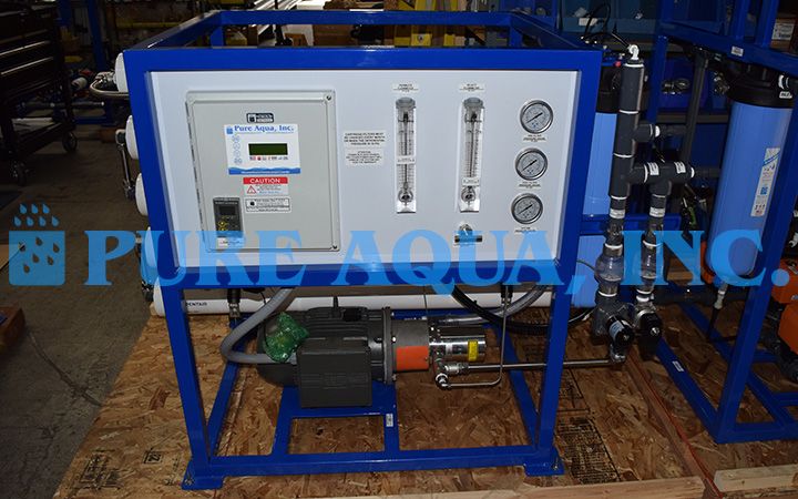 Ultrafiltración Seguida de Sistema de ÓI para Desalinización 4,500 GPD - Ecuador