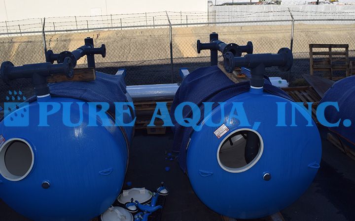 Sistema de Filtración Multicapa Industrial Dúplex 2 x 160 GPM - EE.UU