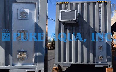 Sistema de Ósmosis Inversa Para Agua Salobre en Contenedores 72.000 GPD Para Hotel - Venezuela