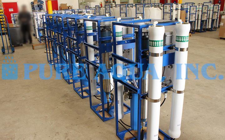 Máquina Ósmosis Inversa Agua Salobre 4 x 1,500 & 1 x 3,000 & 1 x 6,000 GPD - Algeria image 4