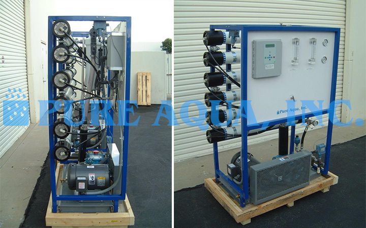 Unidad Comercial Ósmosis Inversa para Agua de Mar 6,000 GPD - Líbano