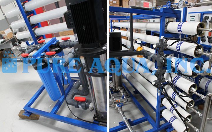 Máquina de Ósmosis Inversa Comercial para Electricidad y Energía 32,000 GPD - Indonesia