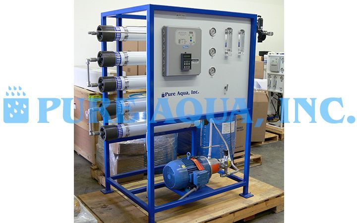 Sistema Ósmosis Inversa Para Agua de Mar 4,700 GPD - Angola
