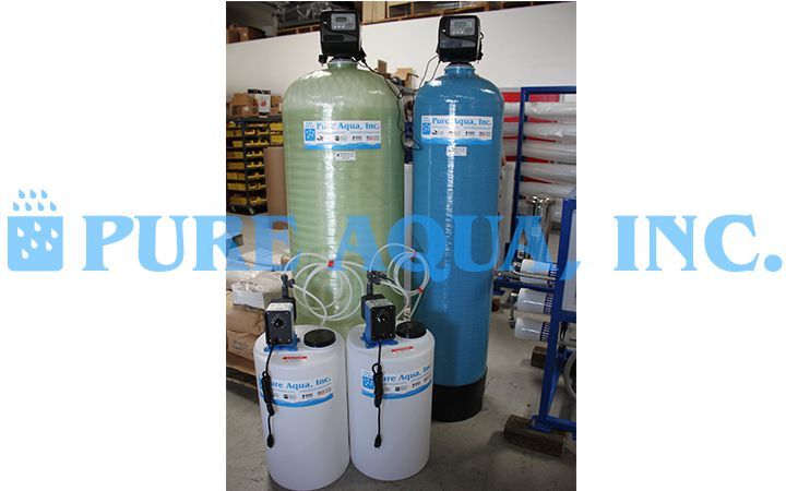 Sistema de Osmosis Inversa Para Agua de Mar 1x 5600 & 1x 3000 GPD - Angola