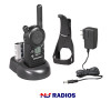 The CLS1110 two way radio operates on 56 different business exclusive frequencies and feature 121 codes, which means you can rely on getting a clear signal every time. This package comes with everything you need to get started.