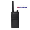 The Motorola RMU2040 two way radio has 4 channels and 2 watts of power, providing coverage for up to 250,000 square feet or 20 floors.