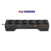 Get the Motorola PMLN7136 12-Pocket Multi-Unit Charger for DLR1020 and DLR1060. It can also clone (copy) your radios. Perfect for the DLR series radios.