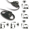 Get your six pack of Kenwood KHS-27 D-Ring Headsets with In-Line Push-to-Talk Mic features a soft rubber D-ring ear loop hanger with speaker. The ear loop can be worn on either ear.